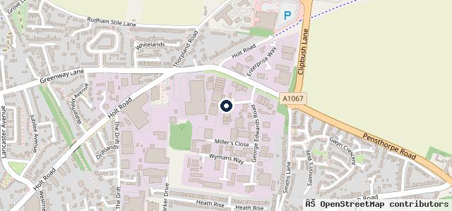 Map showing the location of Fakenham Auto Electrical