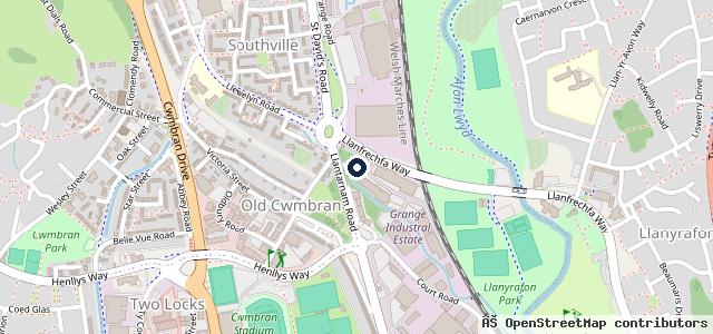 Map showing the location of G.T.Toms Discount M.O.Ts