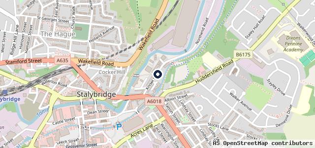 Map showing the location of D P Kay Motors - Knowl Street MOT and Servicing Centre