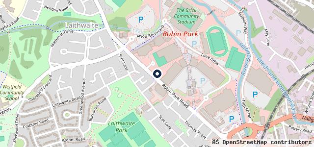 Map showing the location of IN'n'OUT Autocentres Wigan