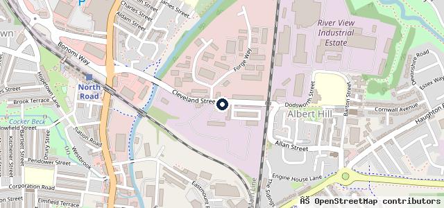 Map showing the location of Inline Garage Services