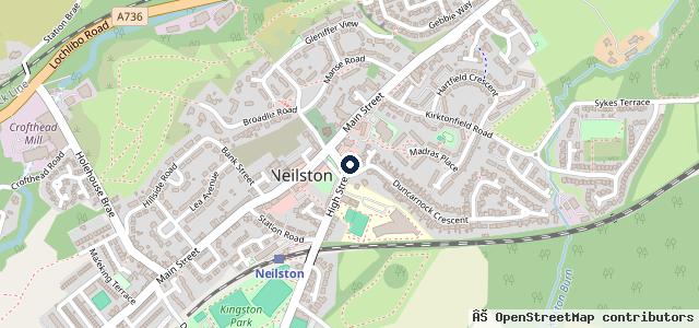 Map showing the location of John Robb & Son
