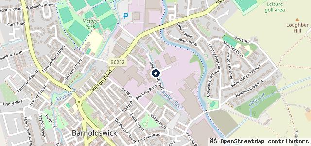 Map showing the location of KB Tyres & Exhausts