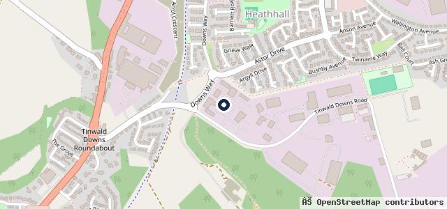 Map showing the location of Keith Faulds Motor Engineers