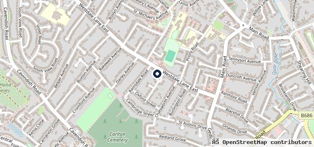 Map showing the location of Ken's Motor Co