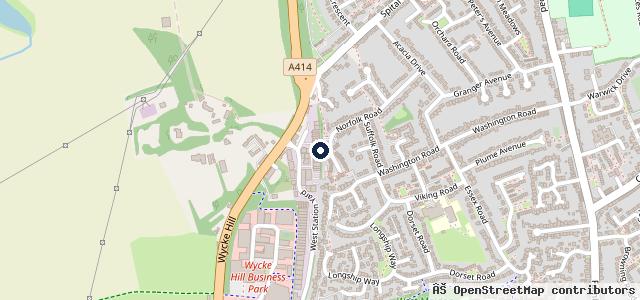 Map showing the location of NP Automotive |