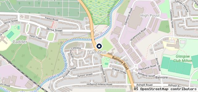 Map showing the location of Lambhill Motors - Eurorepar Car Service