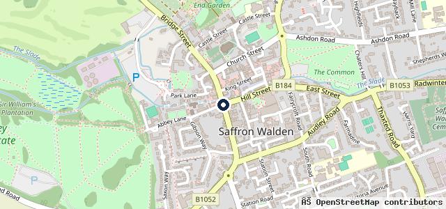 Map showing the location of Premier Garage Newport