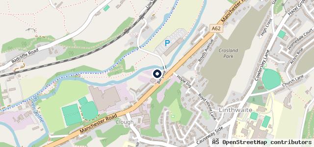 Map showing the location of Linthwaite Motor Repairs Ltd