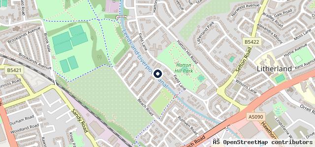 Map showing the location of Litherland Tyres Limited
