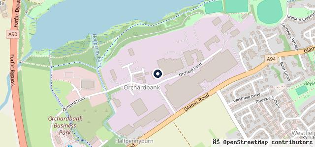 Map showing the location of Lochside Ltd