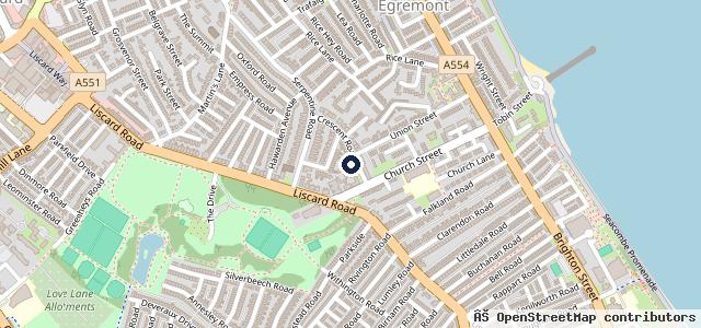 Map showing the location of Lube & Go