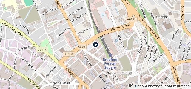 Map showing the location of F A Roper Ltd