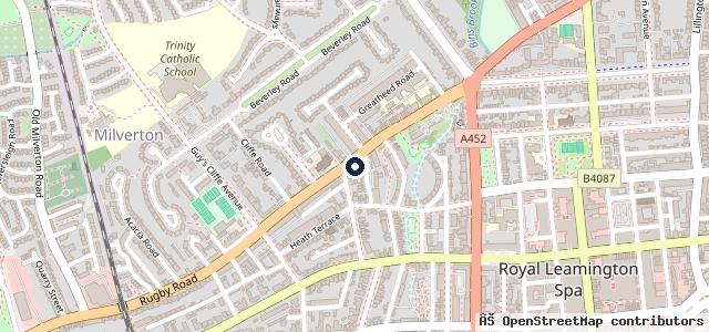 Map showing the location of Crescent Garage (Leamington) Ltd