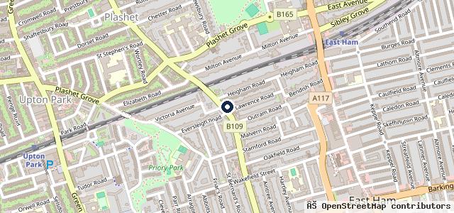 Map showing the location of First Auto Centre