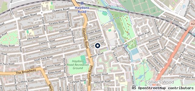 Map showing the location of Eagle Autos