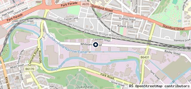 Map showing the location of The Alexander | Ashton-under-Lyne