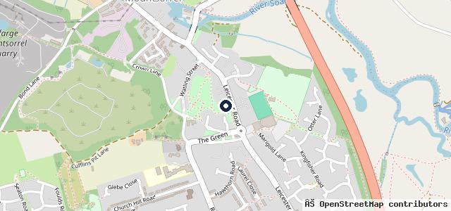 Map showing the location of Mortimer's Cars Limited