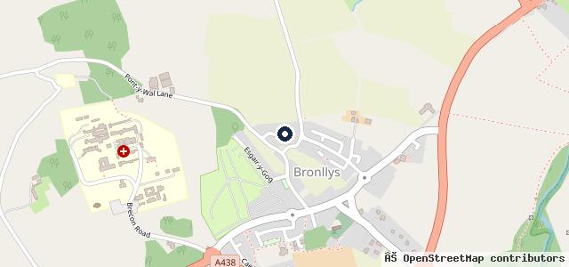 Map showing the location of Orion Motors (Talgarth) Limited