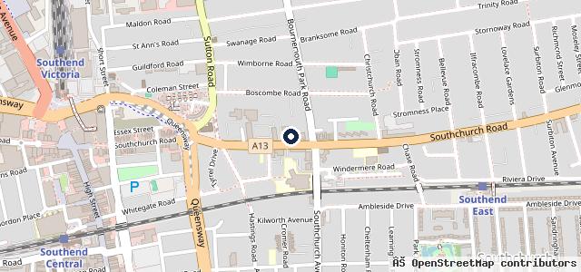 Map showing the location of Mr Clutch Autocentres
