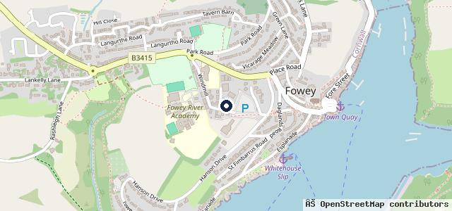 Map showing the location of Southern Cars