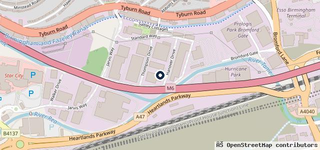 Map showing the location of Tacho-Fit Ltd