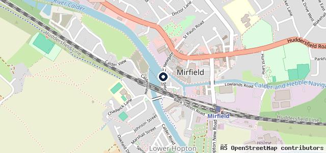 Map showing the location of Newgate Garage