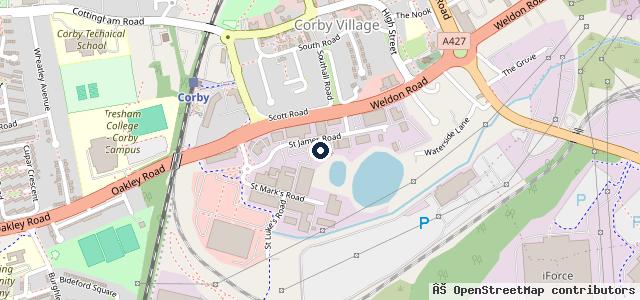 Map showing the location of Nicks Motors