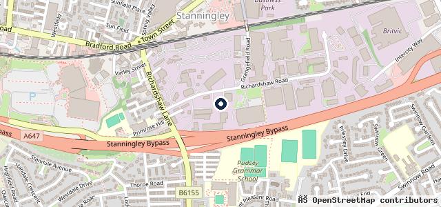 Map showing the location of VanCare