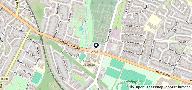 Map showing the location of Parkhouse Garage Ltd