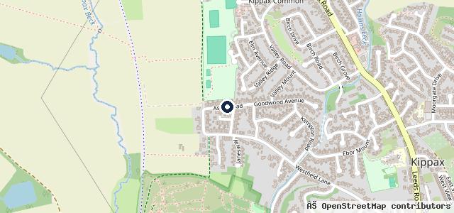 Map showing the location of ML Car Valeting