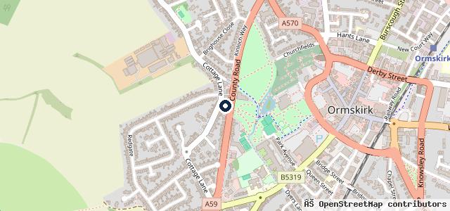 Map showing the location of Pitstop Garage | Blackwood