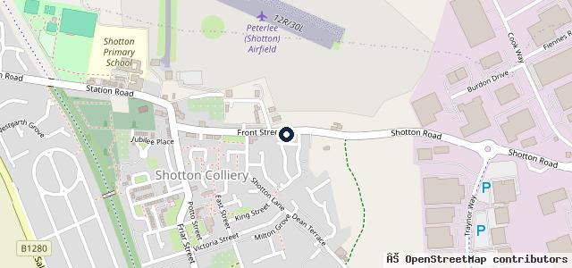 Map showing the location of Premier Motor Srevices