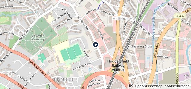 Map showing the location of HD Auto Repair Centre