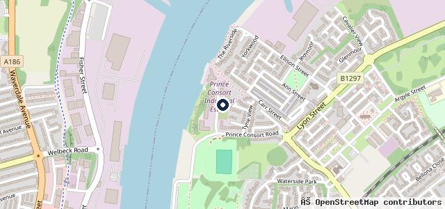 Map showing the location of Quay Mot