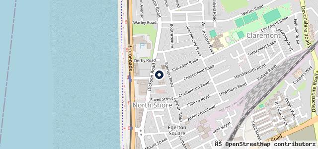 Map showing the location of Kwik Fit