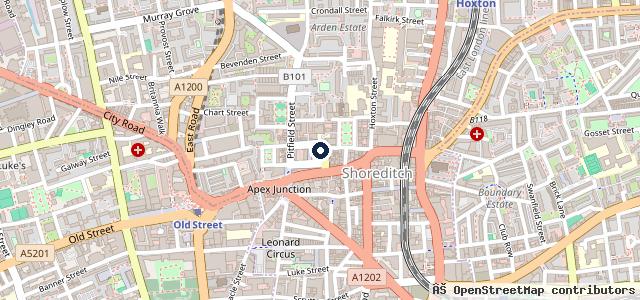 Map showing the location of Broadspeed Ltd