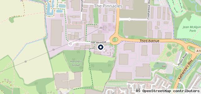 Map showing the location of Ricky's Service & Mot Centre Ltd