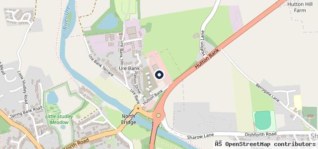 Map showing the location of Lloyd Land Rover Ripon