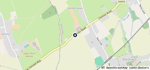 Map showing the location of Risborough Service Centre Ltd