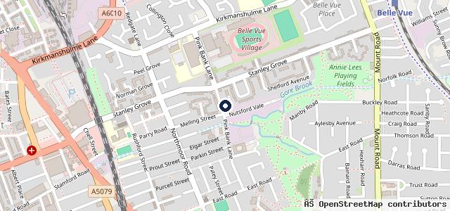 Map showing the location of City Motors MOT Garage