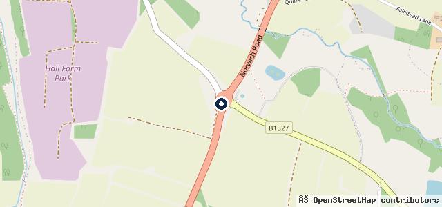 Map showing the location of Roy Humphrey Car & Commercial