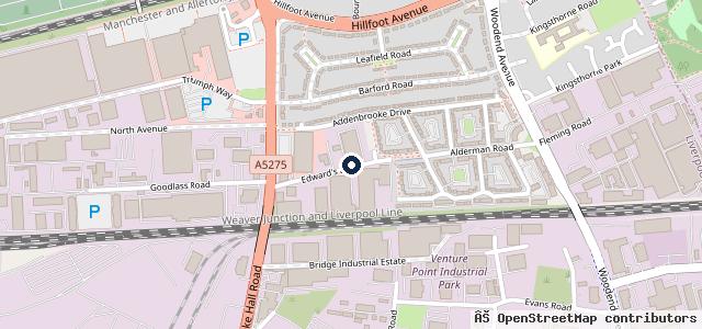 Map showing the location of Royle Motors