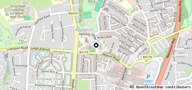 Map showing the location of Rushworths Auto Repairs Ltd