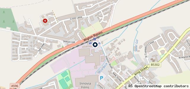 Map showing the location of Simon Huntington Ltd