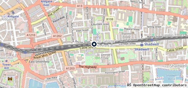 Map showing the location of London MOT Training & Kruuz MOT