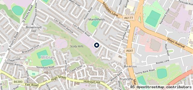 Map showing the location of H M I Auto Centre
