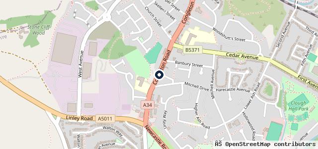 Map showing the location of TBE Motor Services