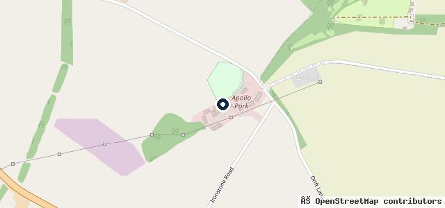 Map showing the location of Apollo Sports & Performance Ltd