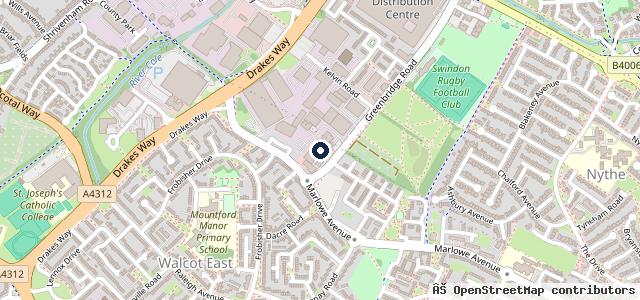 Map showing the location of Greenbridge MOT Autocentre Ltd